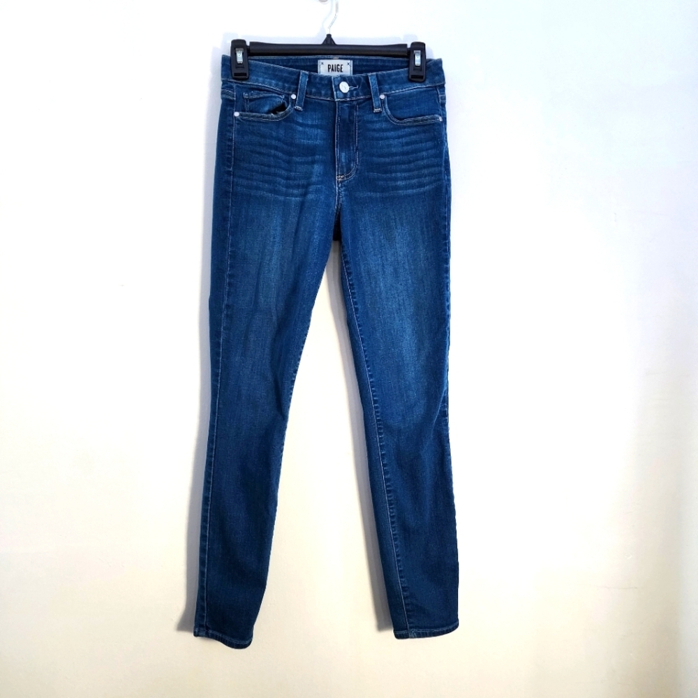 Paige Women's Blue Jeans Size 25 Hoxton Ankle